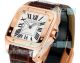 Swiss Cartier Santos 100th Anniversary Rose Gold 2824 Men's Copy Watch (3)_th.jpg